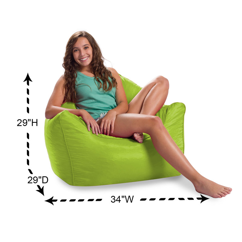 Fauteuil à billes pour siège structuré pour enfants, adolescents et adultes, fauteuil à billes confortable pour jouer, lire et regarder la télévision, fauteuil Malibu, plusieurs couleurs et tissus