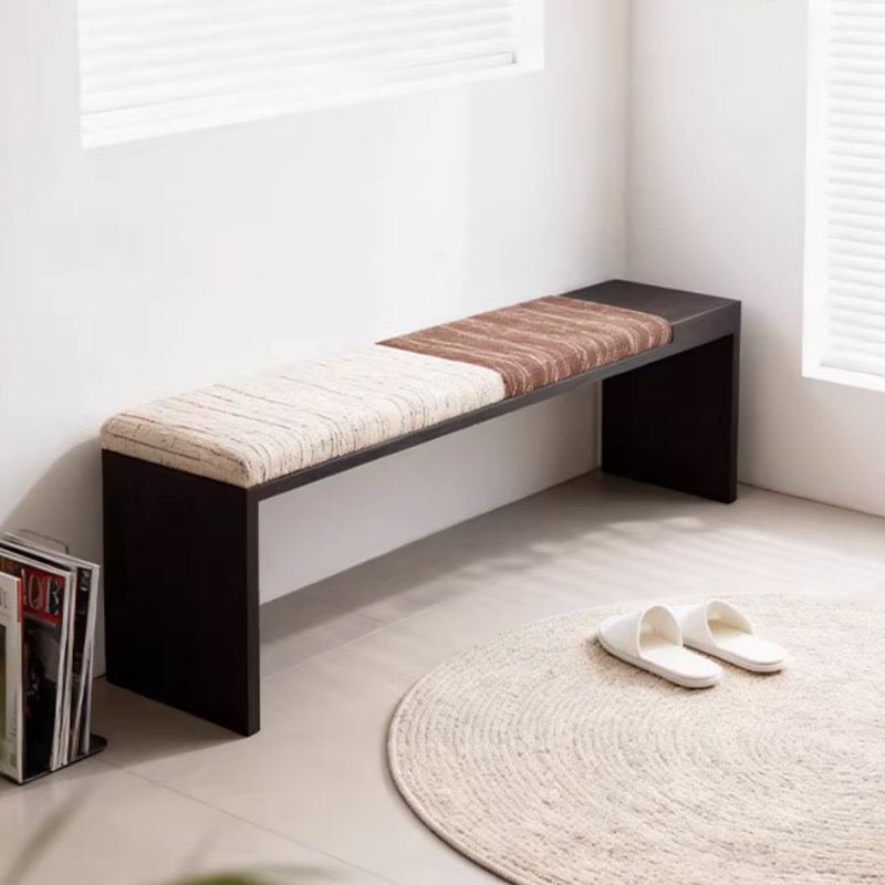 Banc rembourré Red, Rouge