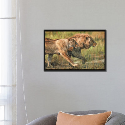 «Lion and Lioness», impression sur toile