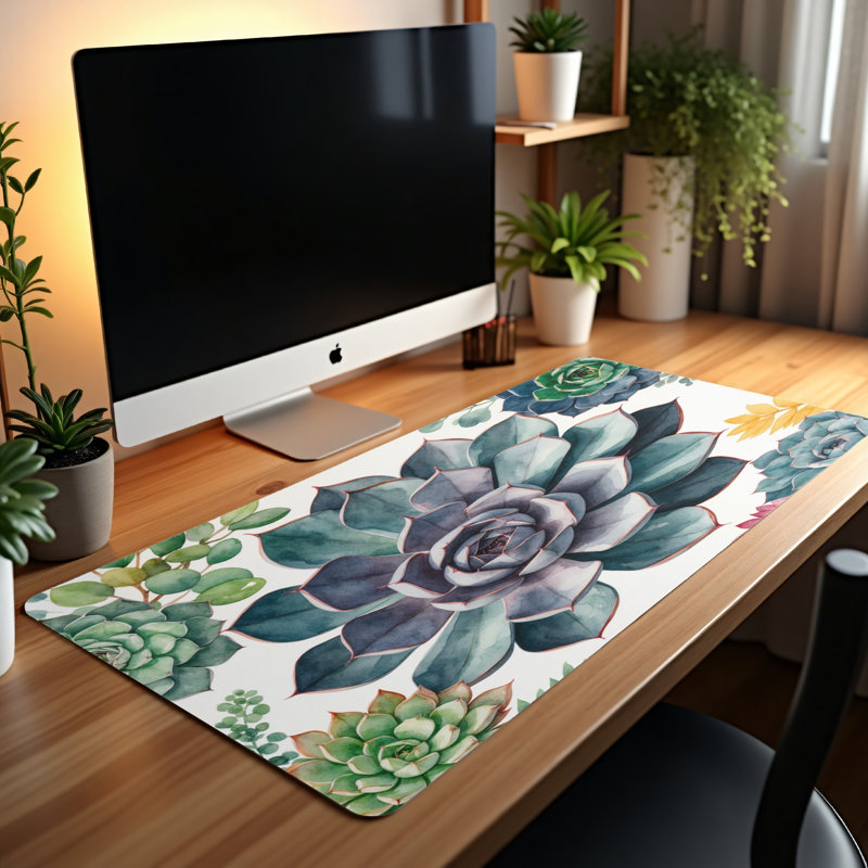 Polyester Desk Pad, 23.6x13.8