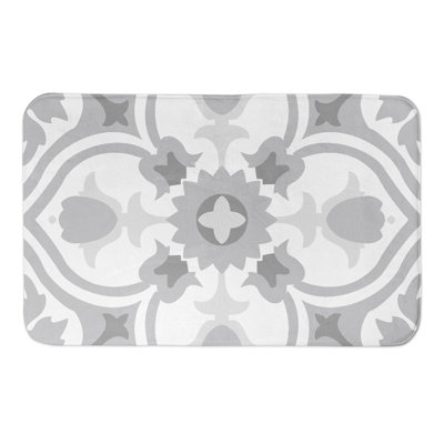 Tapis pour salle de bain tile Mance