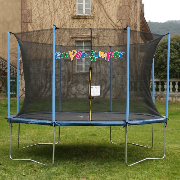 Freeport Park 12' Garden Trampoline with Safety Enclosure | Wayfair.co.uk