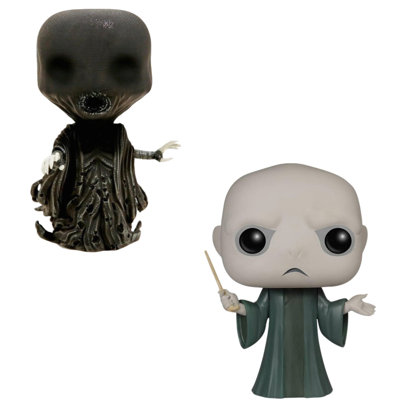 Funko Pop! Paquet de 2, Harry Potter - Détraqueur # 18 et Lord Voldemort # 06