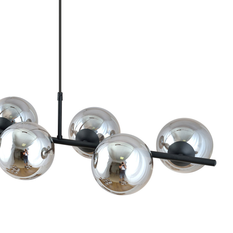Akper 8 - Light Kitchen Island Pendant, Graphite