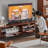 Tan Solid Wood TVStands-108739204