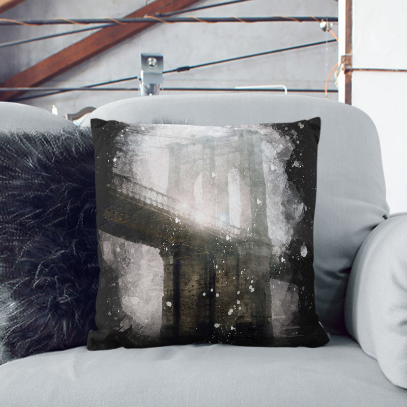 Square Cushion, 40cm H x 40cm W x 15cm D