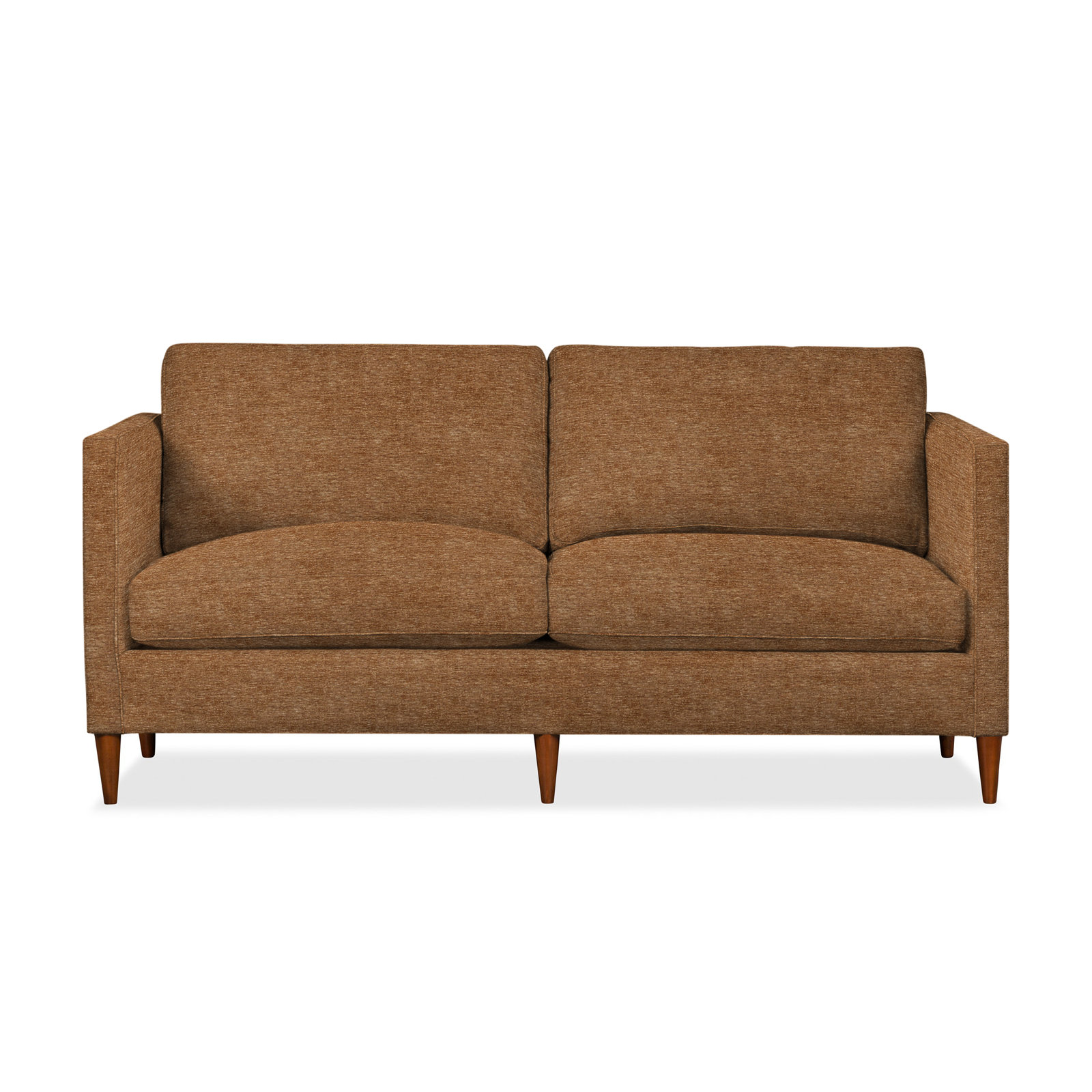 Clifford 73'' Sofa, Nave Bark Performance Distressed Velvet