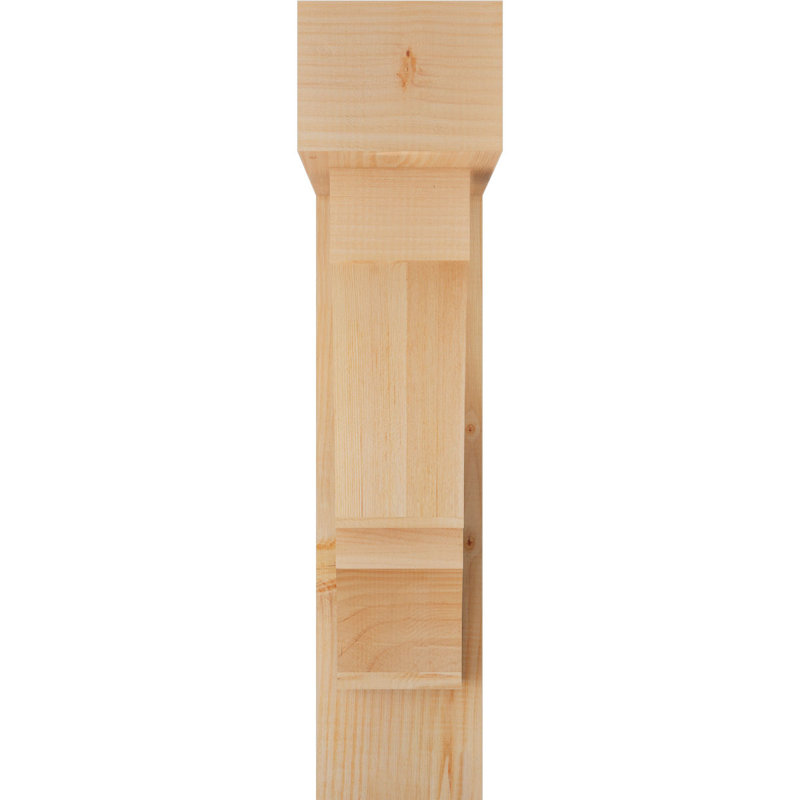 Balboa Block Offset Brace Bracket, 34 x 26, 7 1/2"W Douglas Fir (Smooth)