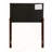 Super Nova G0128-THB Twin Headboard , BLACK