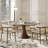 Stone Round Boydton With 4/6 Premium Solid Wood Leather Upholstered Dining Chairs For Kitchen/Dining Room-1663682362-1663007669-1663682358