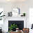 Clary Metal Flat Wall Mirror