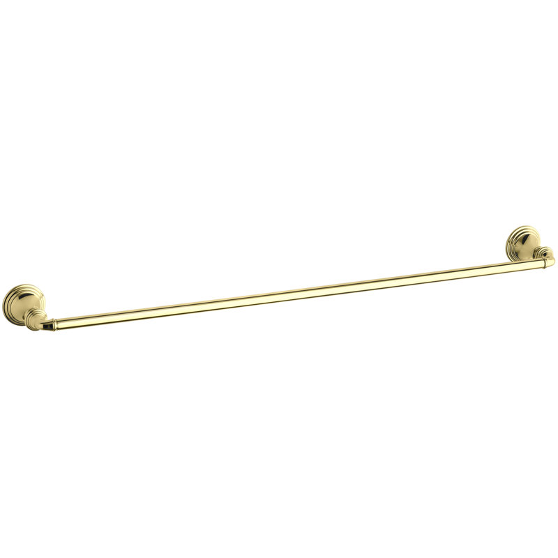 Barre à serviettes Devonshire, Nickel poli éclatant, L 30 po