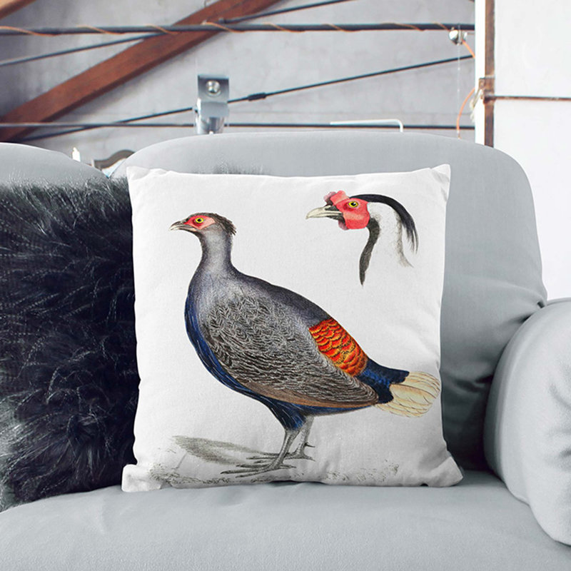 Square Throw Cushion, 55cm H x 55cm W x 20cm D