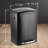 Step On Multi-Compartment Trash/Recycling Bins - 10.6 Gallons-50449680