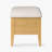 Oslo Bench with drawer, American oak wood