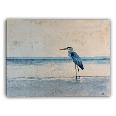 Art mural bleu Atmospherique