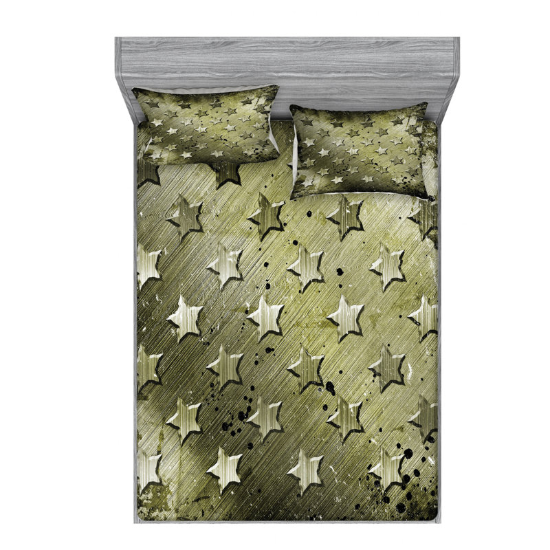 Microfiber Sheet Set, Full Sheet Set with Fitted Sheet