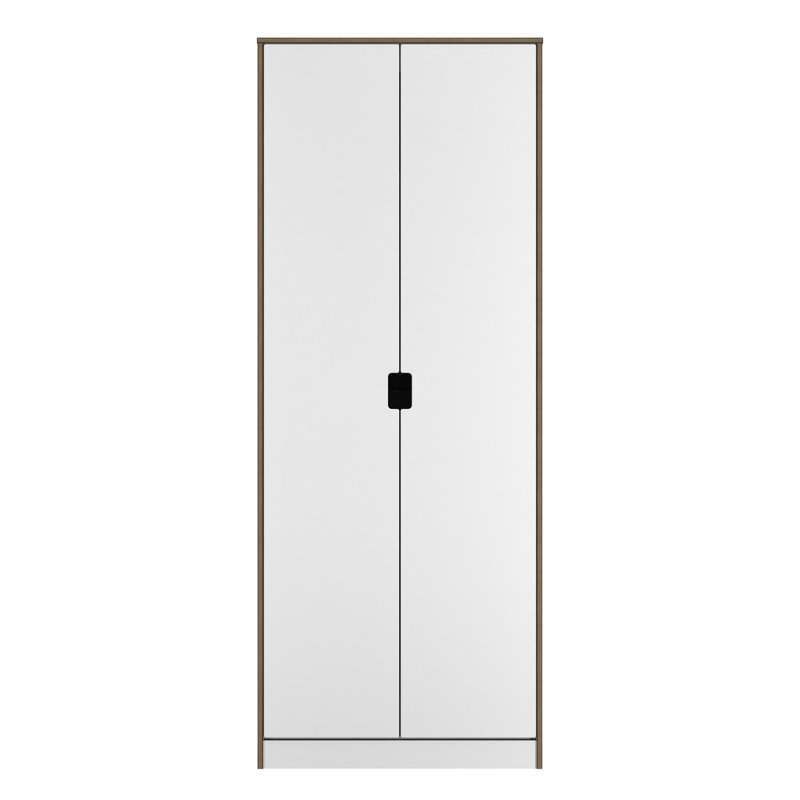 Buldir Manufactured Wood Wardrobe, White Matt