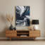 Art mural abstrait en métal gris 18-1034302832