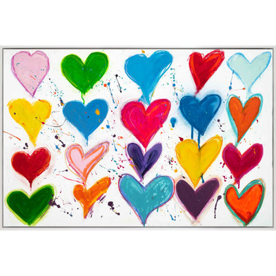 Heart Shower Print