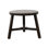 Approx. 23 Inches Round Side Table Distressed Black