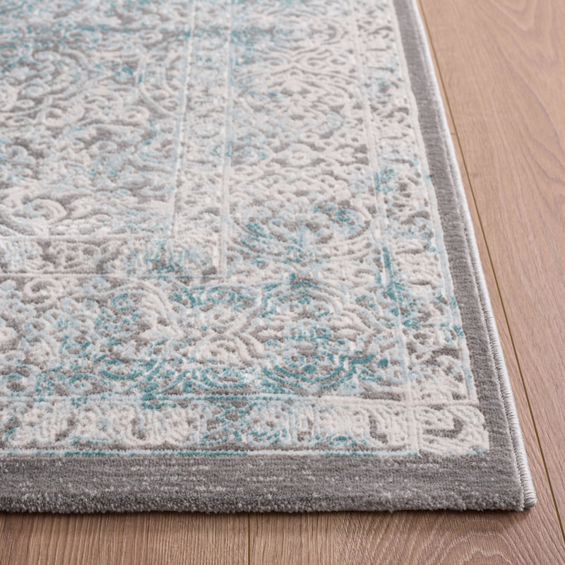 Alpine Performance Abstract Rug, Square 3'