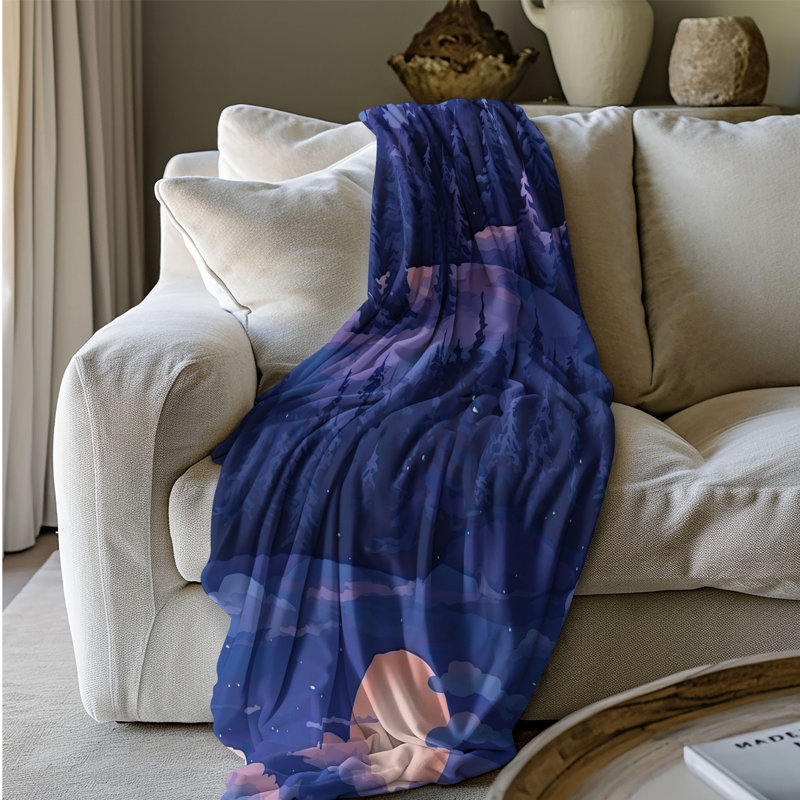 Throw Blanket, 50" W x 60" L