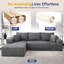 Canapé modulaire Ellie Cloudy Boneless-637092083-637237778