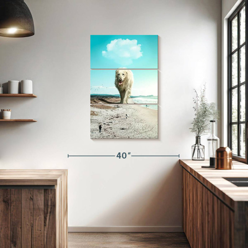 Brampt Wander Dog, 38" H x 24" W