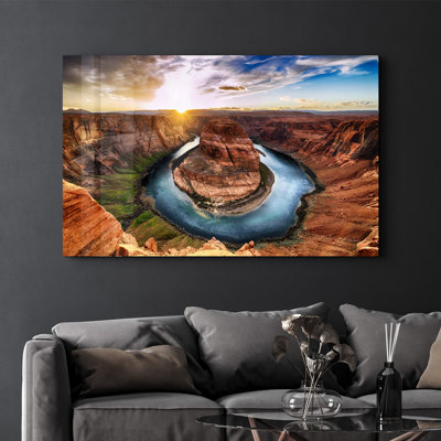 Elegant Tempered Glass Wall Art Painting, 13.8 x 21.7 inches | 100% Tempered Glass, Thickness: 0.16 inches | UV Printed for Vibrant Colors | Perfect for Home Decor, Living Room, & Office Spaces