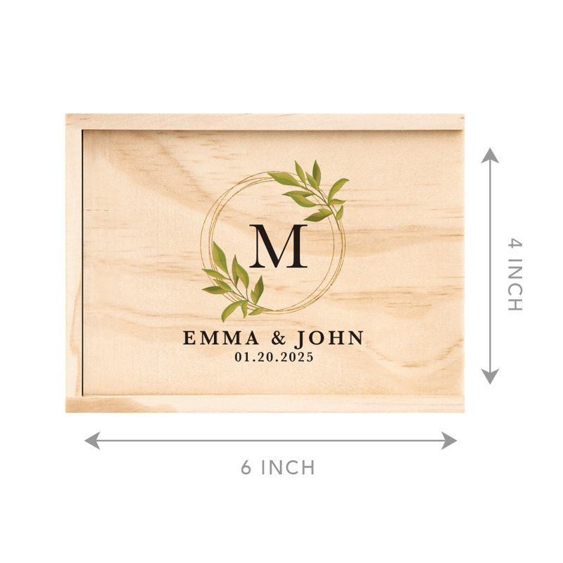 Dunstable Wooden Memory Box