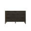 Meuble-lavabo simple 54 po en chêne chocolat-588349404-588349403