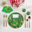 Fallen Leaves Vegan Leather Round Pebble Placemat-1341114415