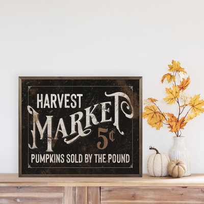 Harvest Market 5 Cents Black