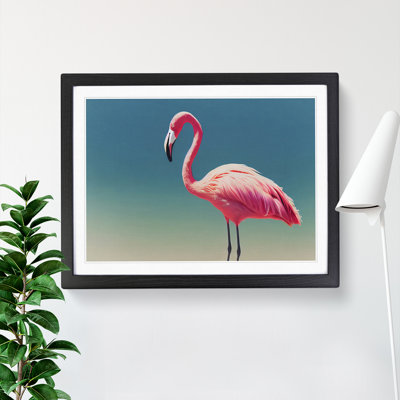 Soulful Flamingo - Framed Print