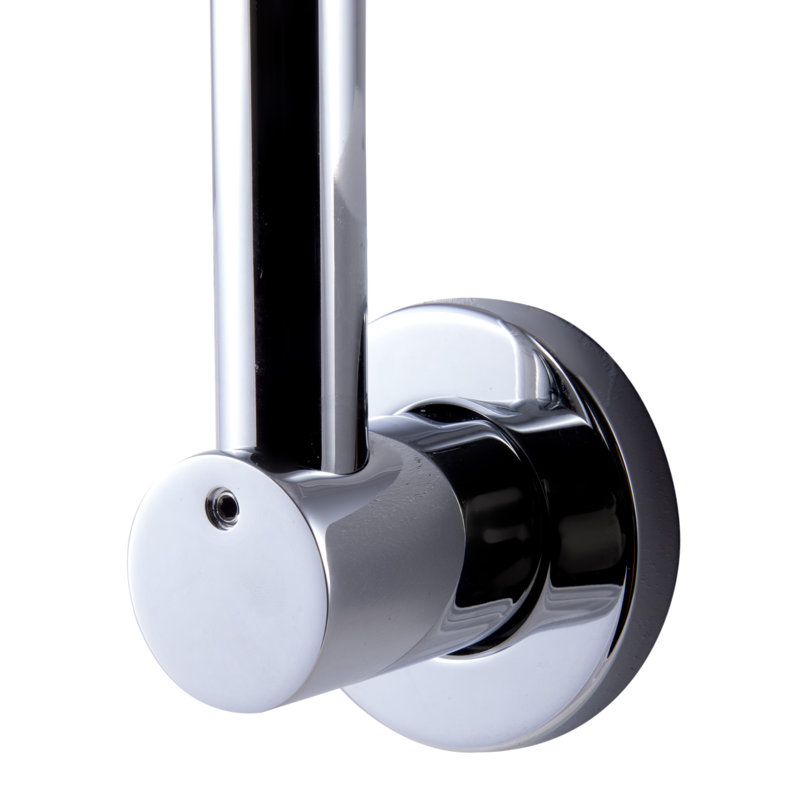 Bras de douche mural 12 po, Chrome poli