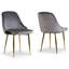 Skiatook 20'' H Velvet Upholstered Side Chair