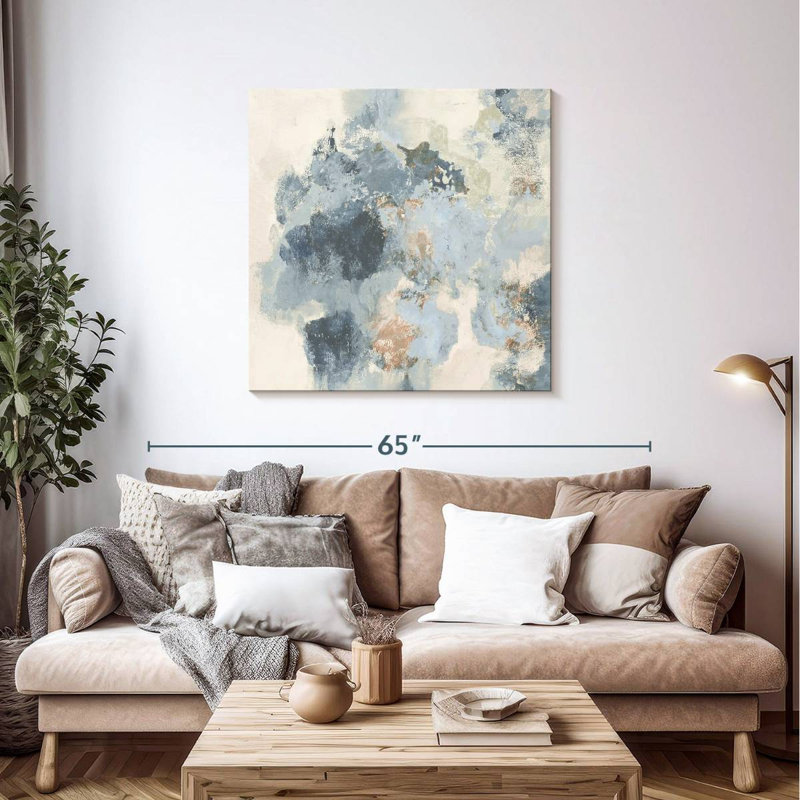Natural Monotype, 39" H x 39" W