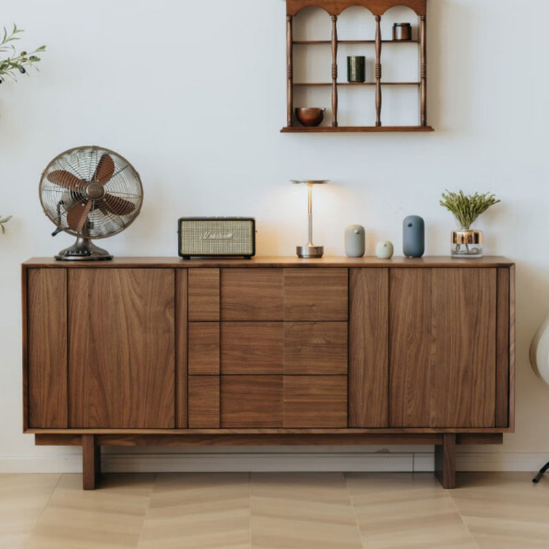 Buffet rétro Wabi Sabi, H 31,5 po x l 70,87 po x P 15,75 po