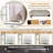 Vanity Makeup Table Set with Lighted Mirror-1196805278