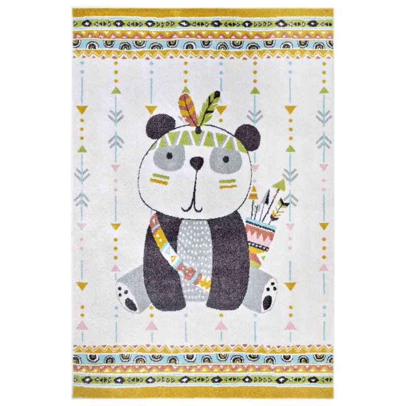 Adventures Children White Rug, Rectangular 160 x 235cm