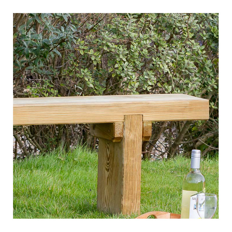 Lakeville Solid Wood Outdoor Bench