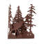 Rustic Lodge 1 - Light Flush Mounted Sconce