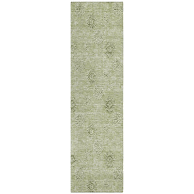 Leis Floral Indoor Rug