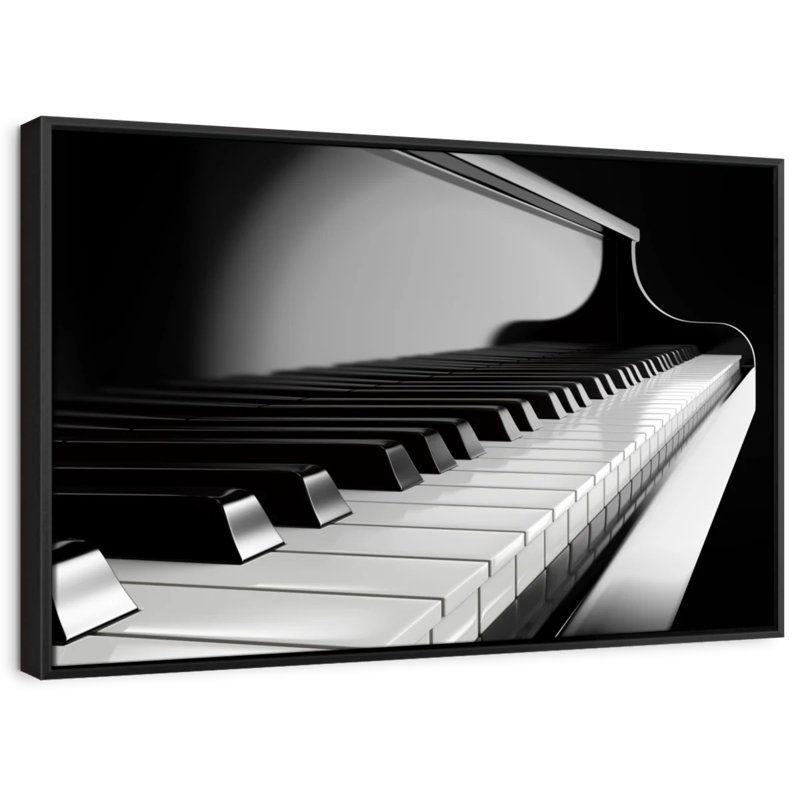 «Piano Keys», reproduction sur toile, H 9 po x l 13 po