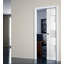 Porte blanche en verre givré Sete-58145296