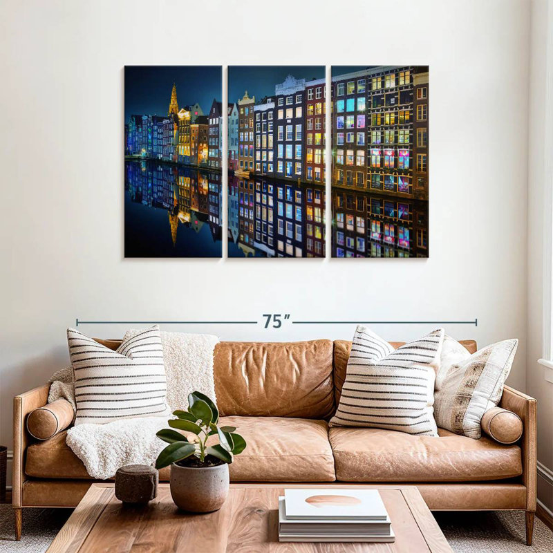 Amsterdam Mirror, 36" H x 57" W
