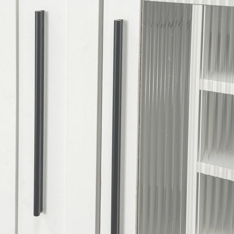 Armoire de cuisine avec tablette de rangement coulissante multi-fonctionnelle