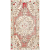 Antique One Of A Kind One-of-a-Kind 4'3" X 7'4" Hand Knotted Area Rug