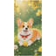 Serviette de plage en microfibre à séchage rapide Corgi, 60 x 80 po